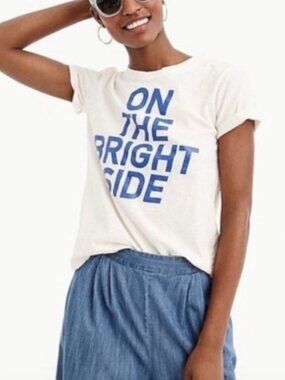 J. Crew On the Bright Side Graphic Tee